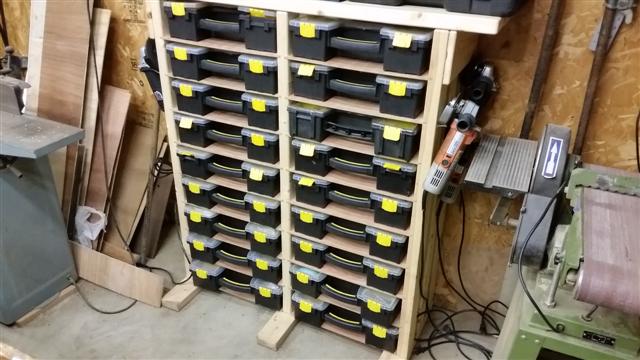 Small Parts Storage